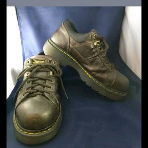 DR DOC MARTENS Oxfords STEEL TOE Slip Resistant